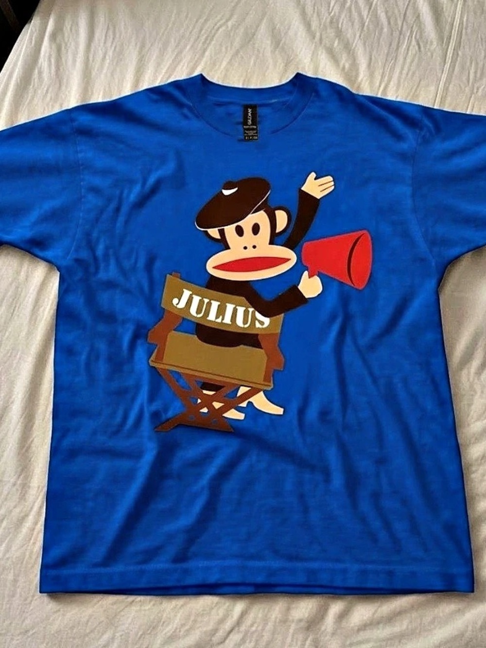 Paul Frank Julius the Monkey Graphic Tee in Blue